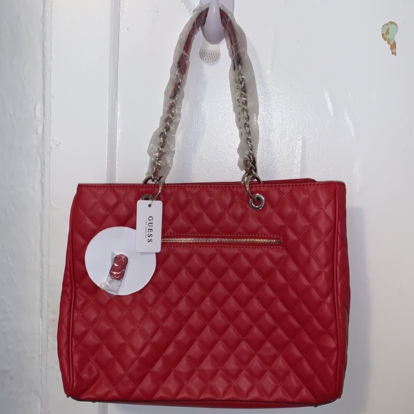 BRAND NEW RED GUESS BAG ! - Picture 3 of 5